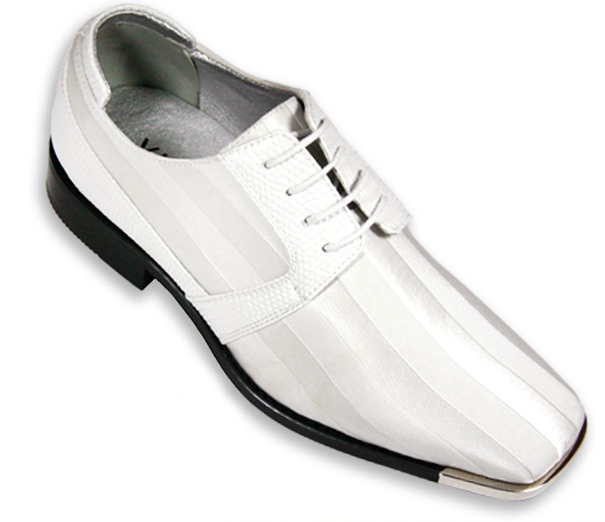 Gucci Funky Leather Dress Shoes For Men â€“ White